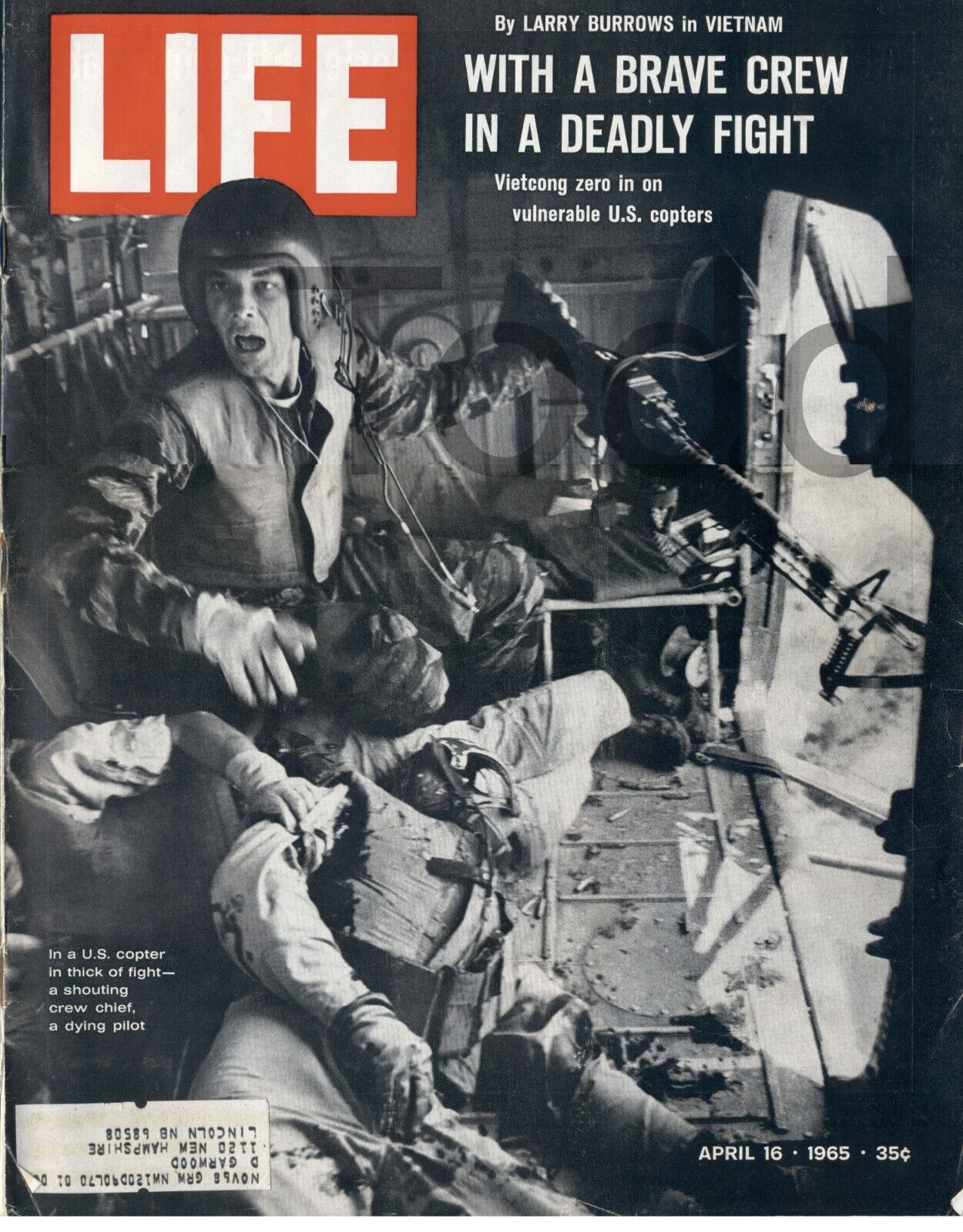 Mrsil96s Life Magazine April 16 1965 Larry Burrows Vietnam War Jean Shrimpton Ad