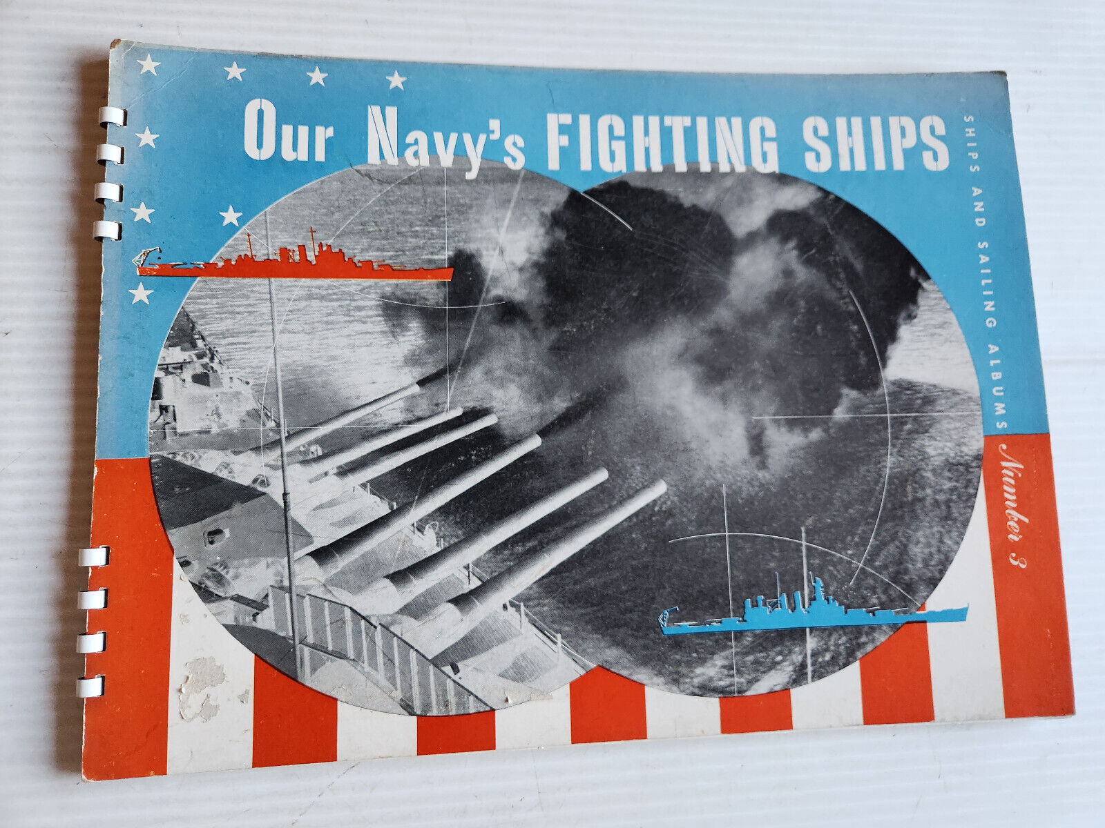 Our Navy\'s Fighting  Ships Ships And Sailing Albums #3 1947
