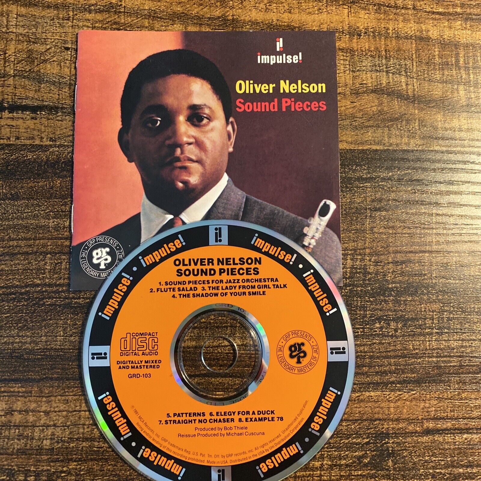 Nelson, Oliver : Sound Pieces CD *NO CASE* Impulse