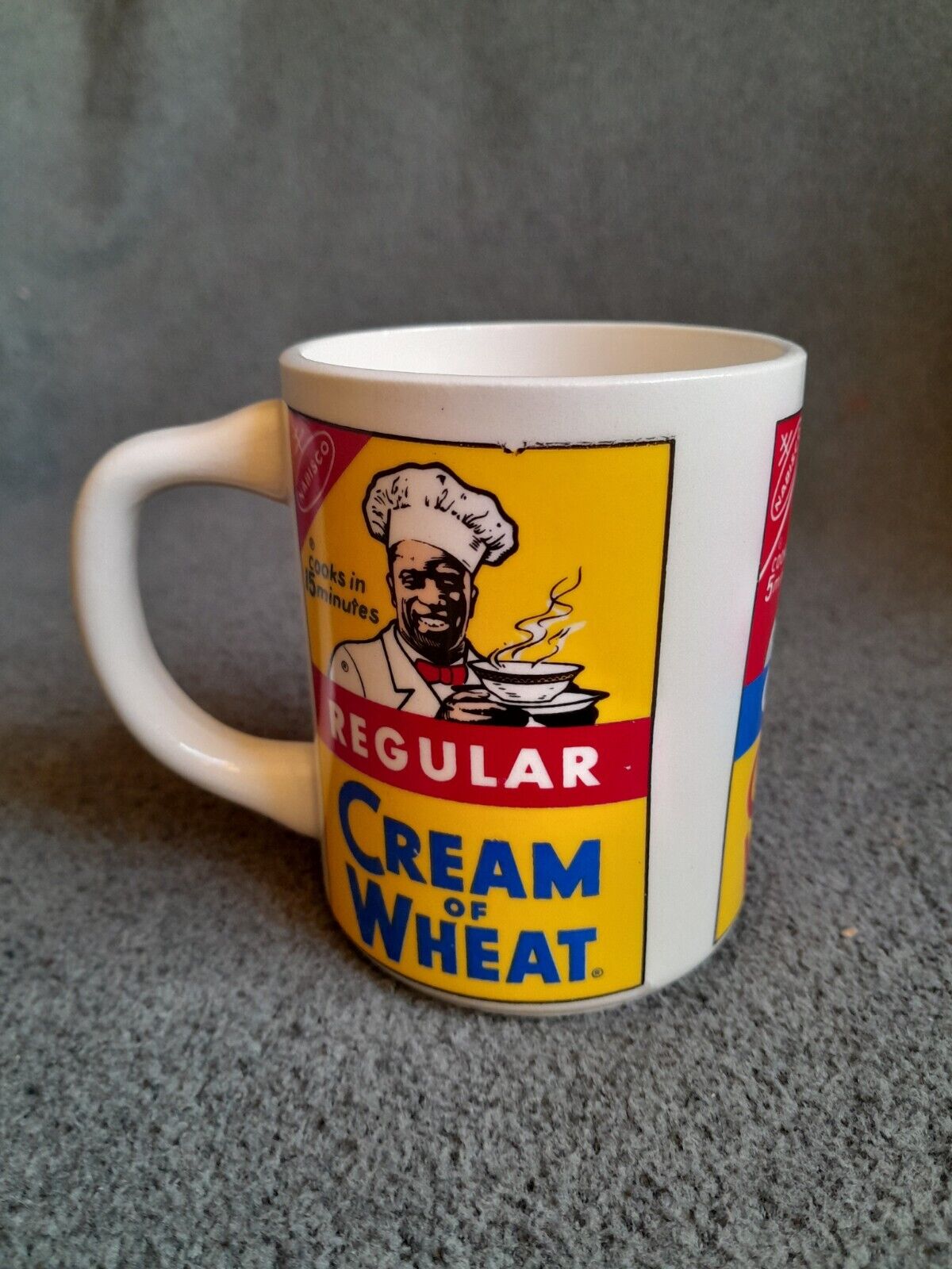 Vintage NOS Nabisco Cream Of Wheat Coffee Mug Cup Regular Instant 3.75\