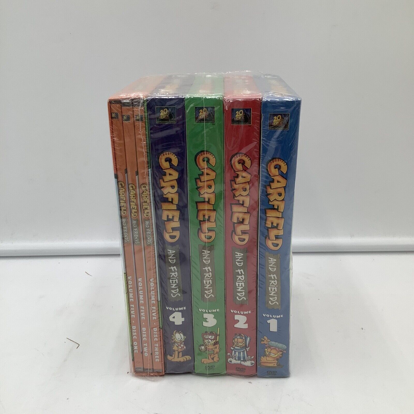 Garfield And Friends Complete Series Volumes 1 2 3 4 5 DVD Set (Sealed)