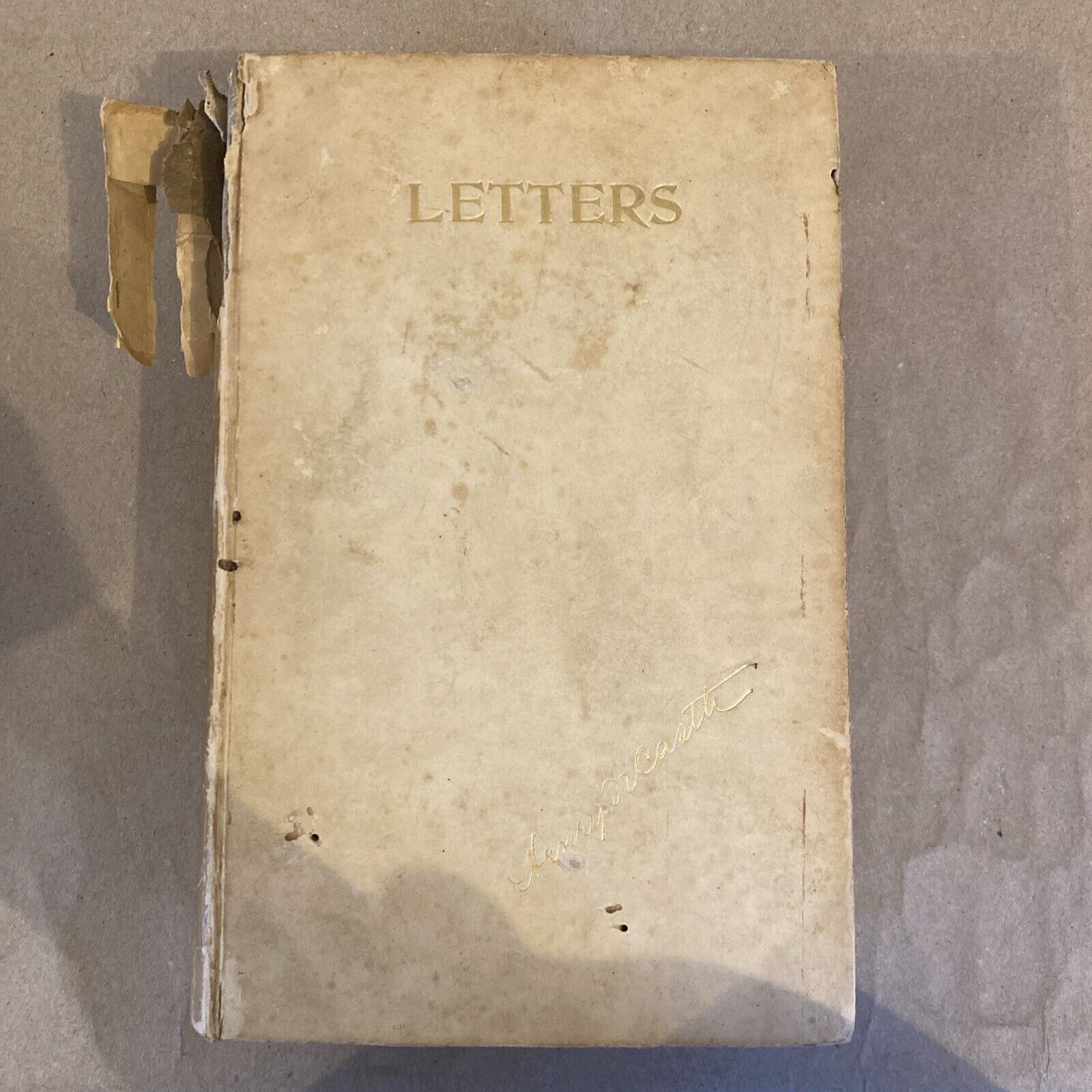 Henry Northrup Castle Letters 1902 Very Rare Numbered