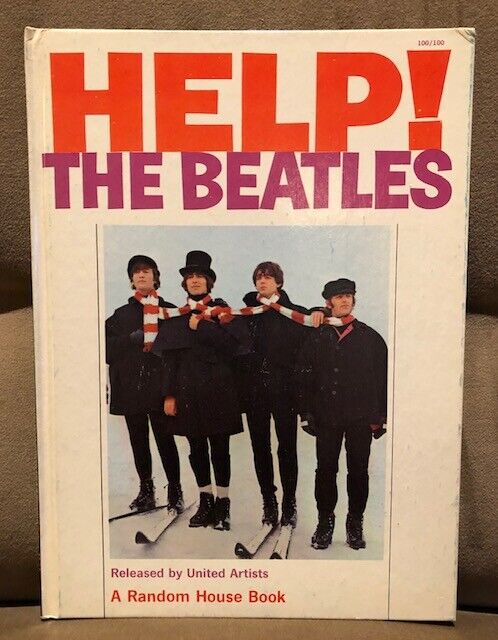HELP  - The BEATLES - Random House - H/C    1965 w/ photos great early book