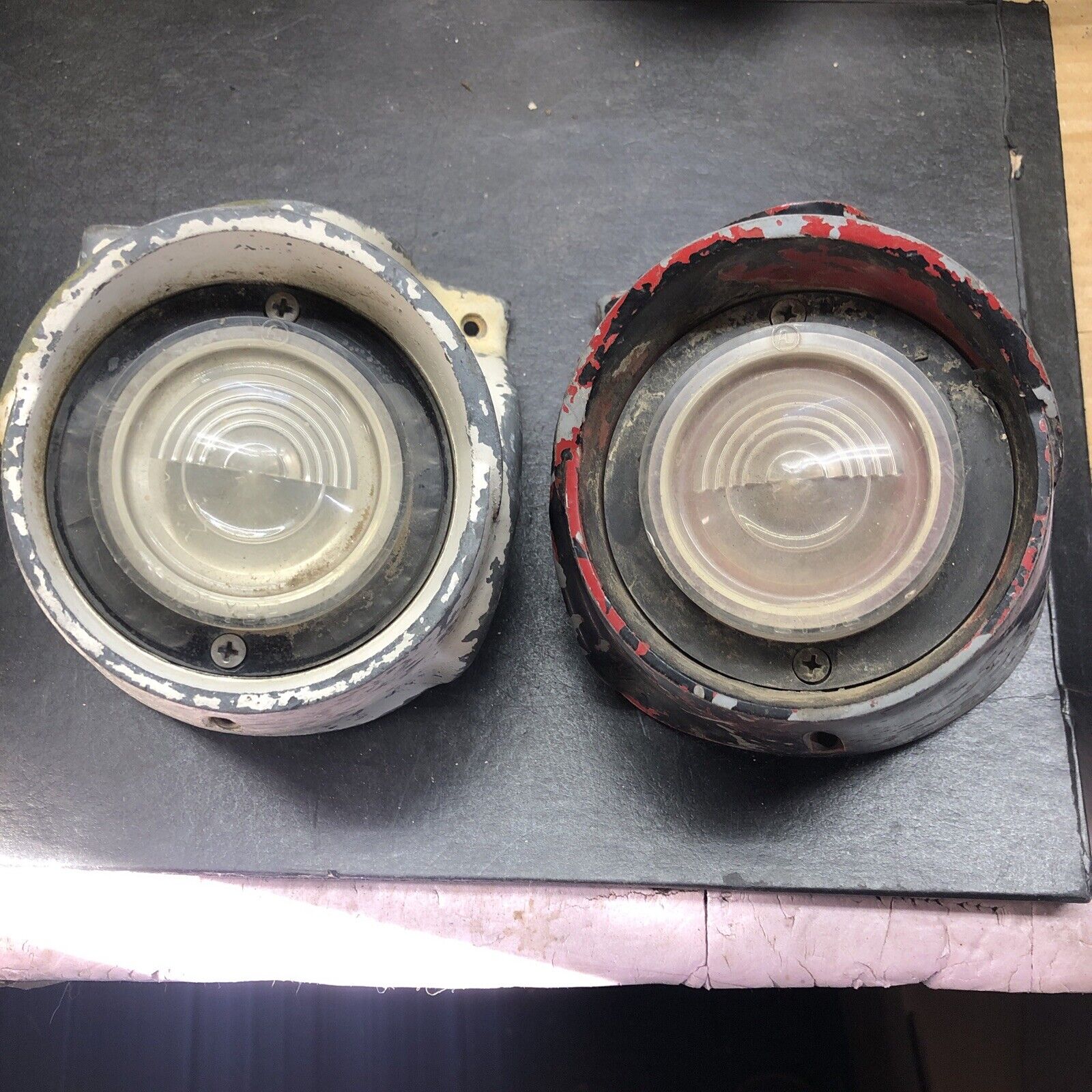 1956 Plymouth Back Up Light Assembly’s Pair Original