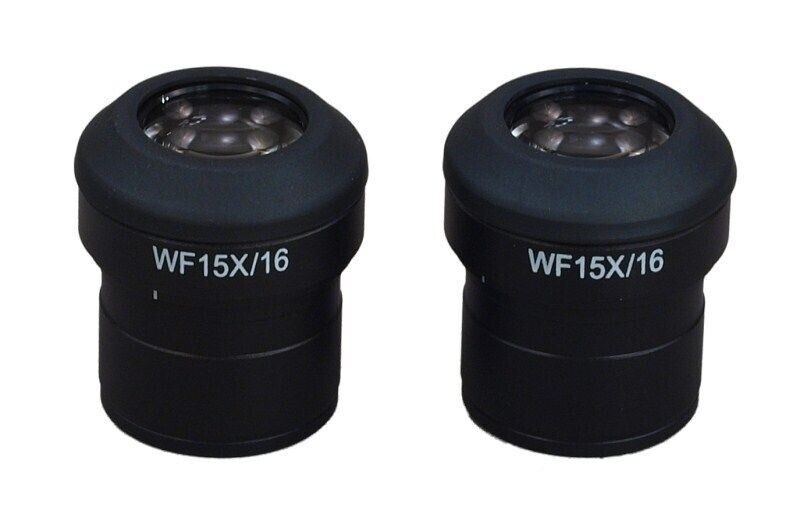 A Pair of WF15X/16 WideField Eyepieces 30mm for Stereo Microscopes