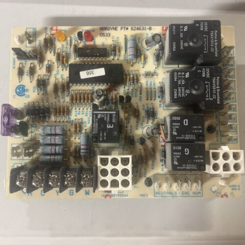 NORDYNE 624631-B Furnace Control Circuit Board 1012-955A