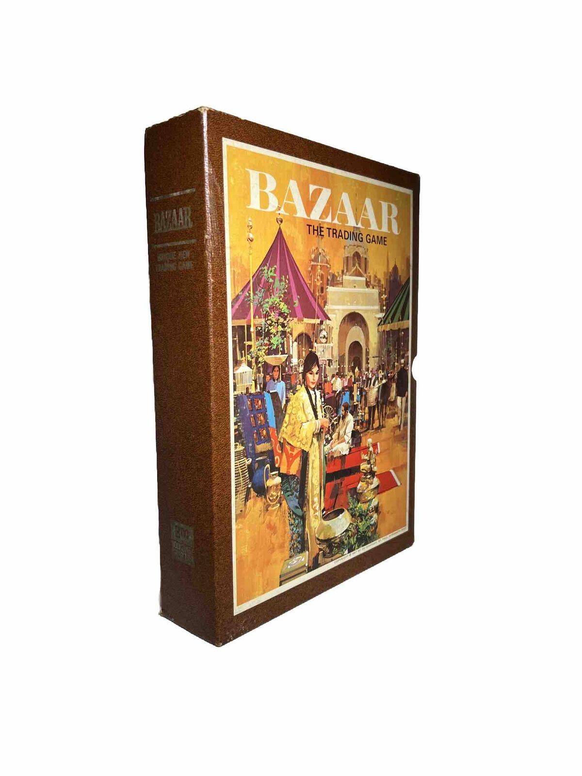 Bazaar Vintage 1967 3M Bookshelf Board Game The Trading Game Gift