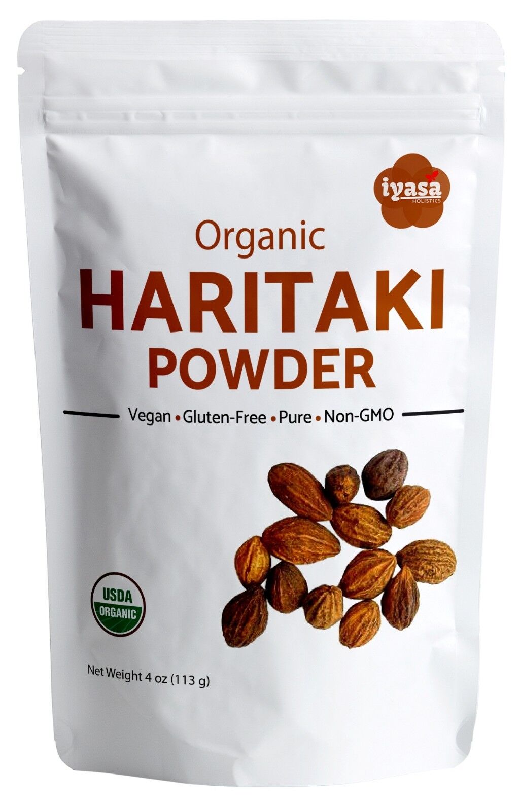 Organic Haritaki Powder | Harde | Harad- Supports Digestion 4,8,16 oz ships free