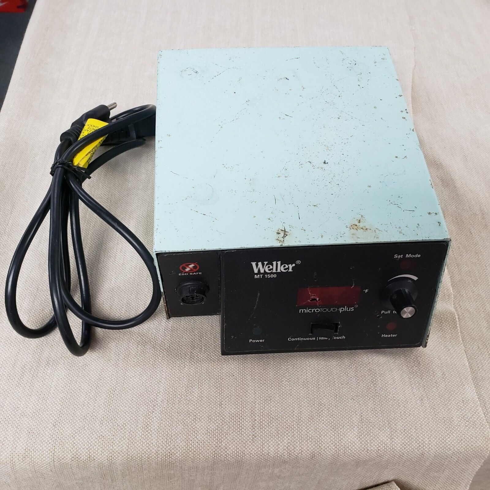 WELLER MT 1500 / MT1500 MICRO TOUCH PLUS SOLDERING STATION WITH POWER CORD
