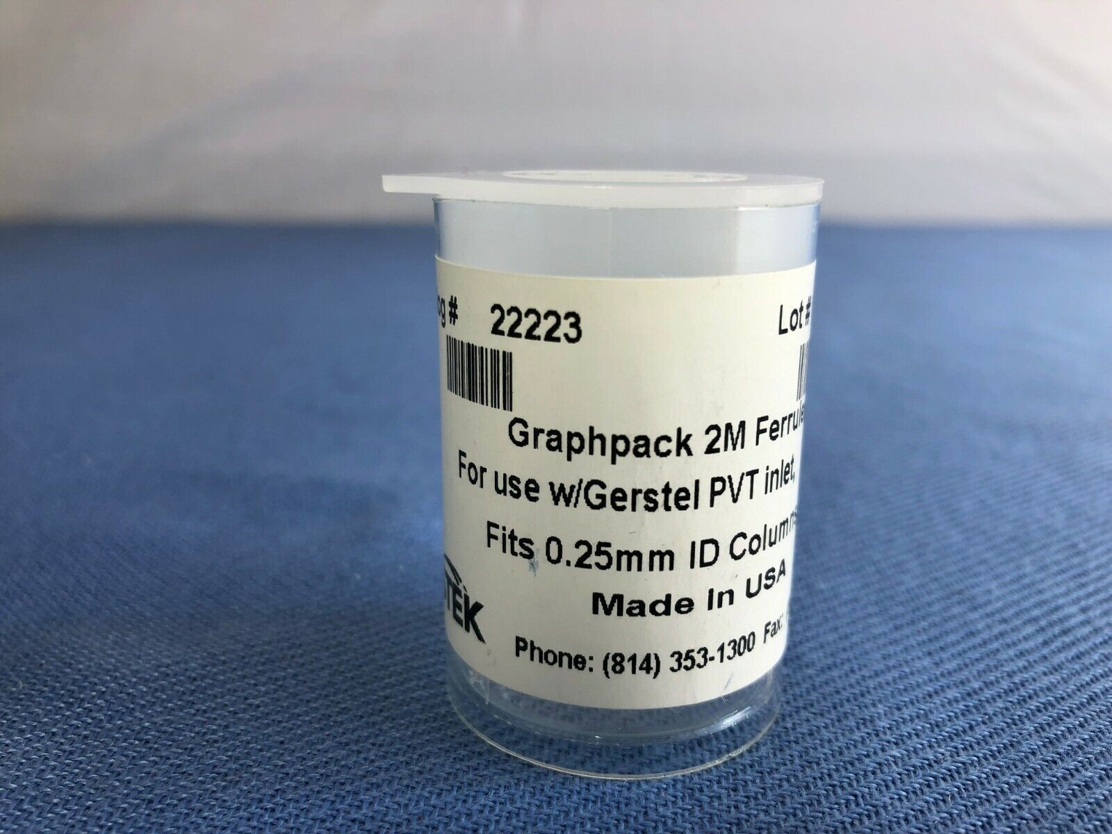 Graphpack 2M Ferrules, fits 0.25mm ID columns, 10 pack 22223