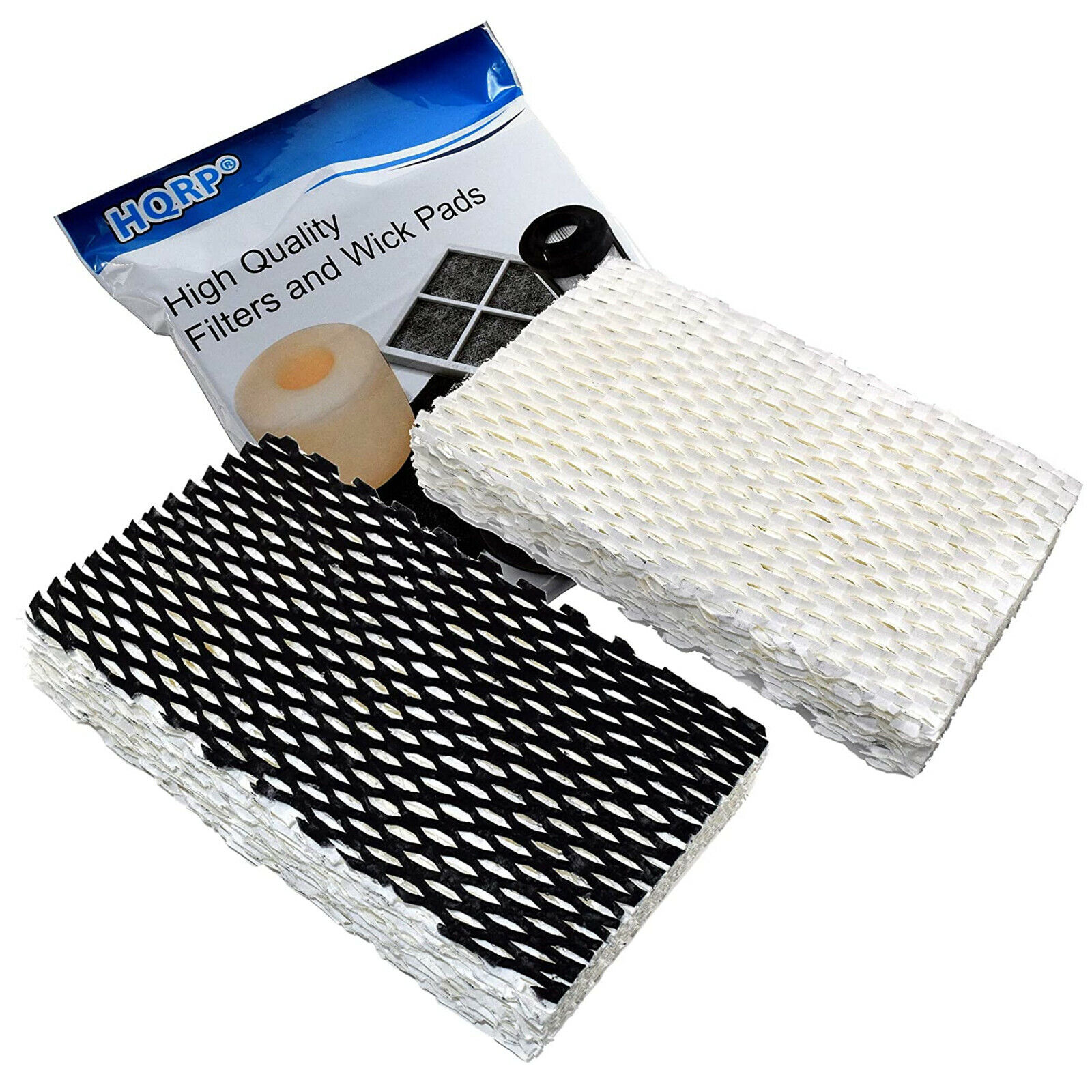 2-Pack HQRP Wick Filter for Holmes Humidifier HWF23CS HWF23 Filter F Replacement