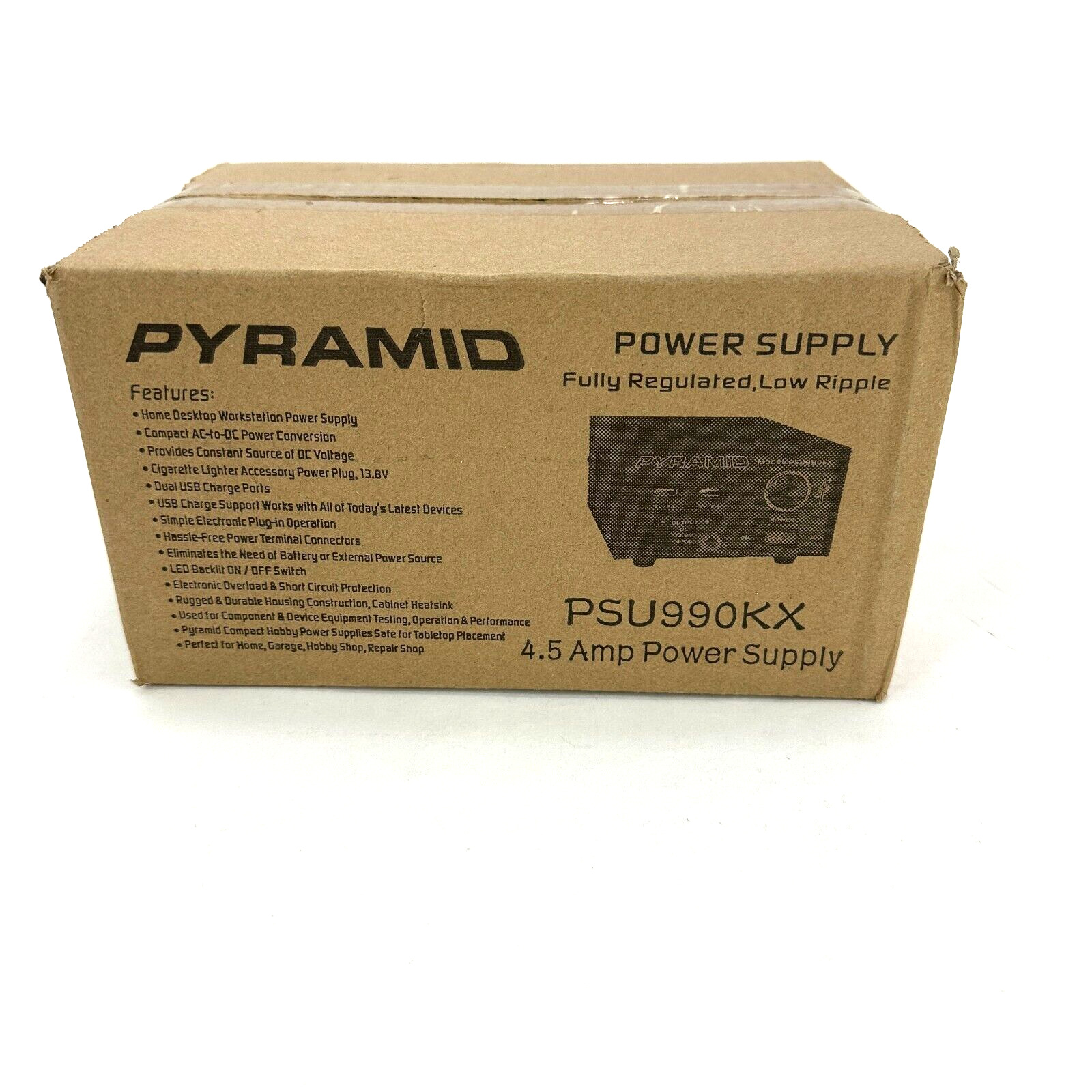 Pyramid Universal Compact Bench Power Supply 7 Amp AC DC Converter Power Supply