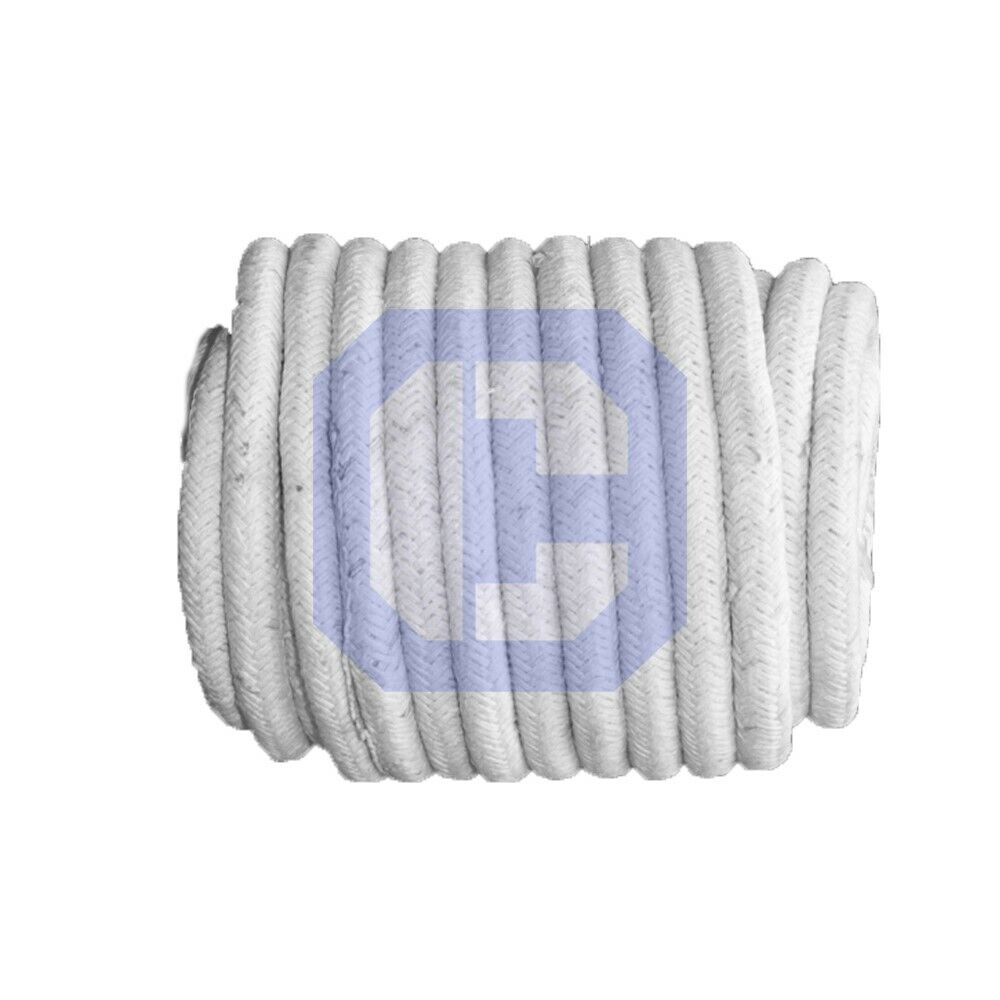 Ceramic Fiber Rope - 3/8 inch - (Round Braided) - 2300°F - 330 feet FULL ROLL