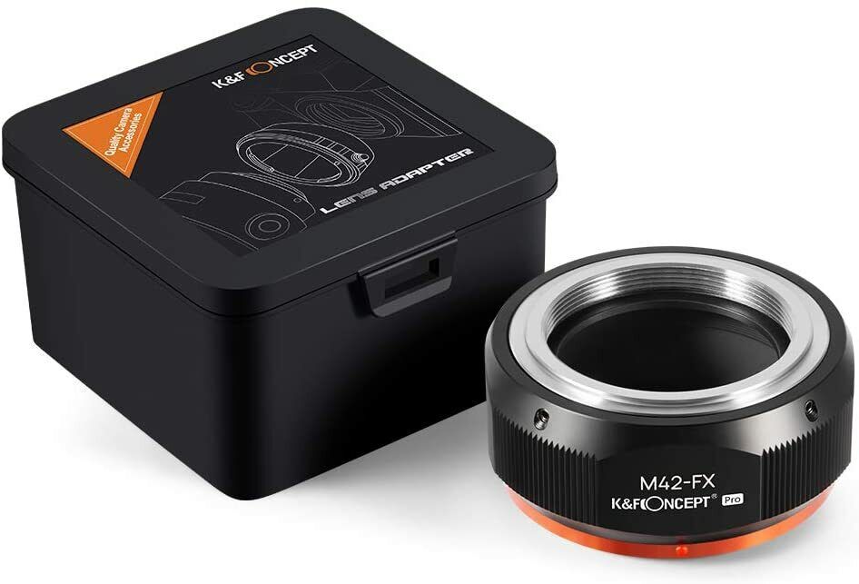 K&F Concept M42-FX Adapter for M42 Screw Mount Lens to Fujifilm Fuji X-Series US