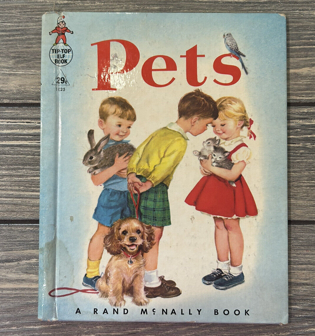 Vintage 1954 Pets Book By Anna Ratzesberger 