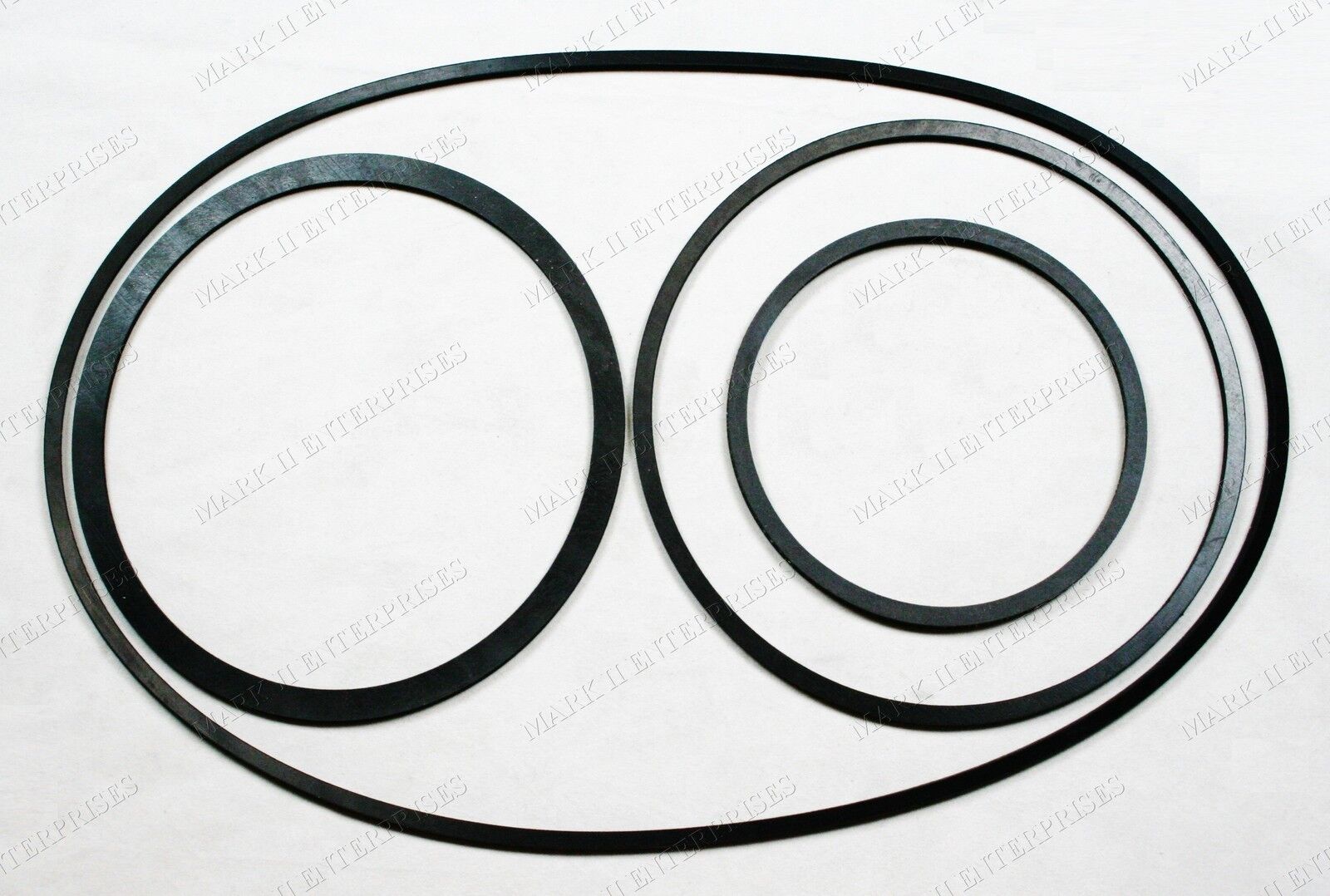 1956-57 CONTINENTAL MARK II MKII AIR FILTER CLEANER RUBBER SEAL 4-PIECE KIT