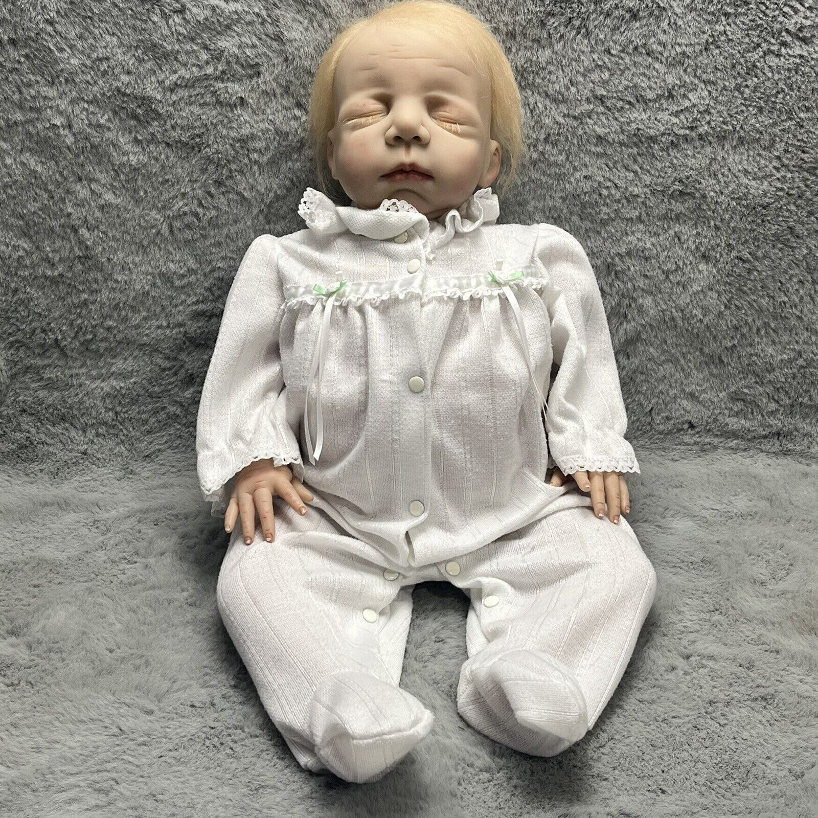 Reborn Weighted Bountiful Baby Sleeping Doll Posable 22in