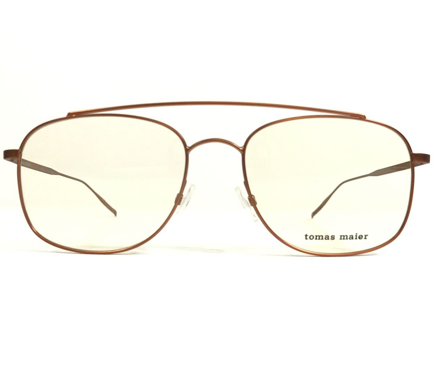Tomas Maier Sunglasses TM0017O 005 Brown Square Frames with Yellow Lenses