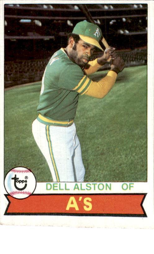 1979 Topps #54 Dell Alston Oakland Athletics Vintage Original