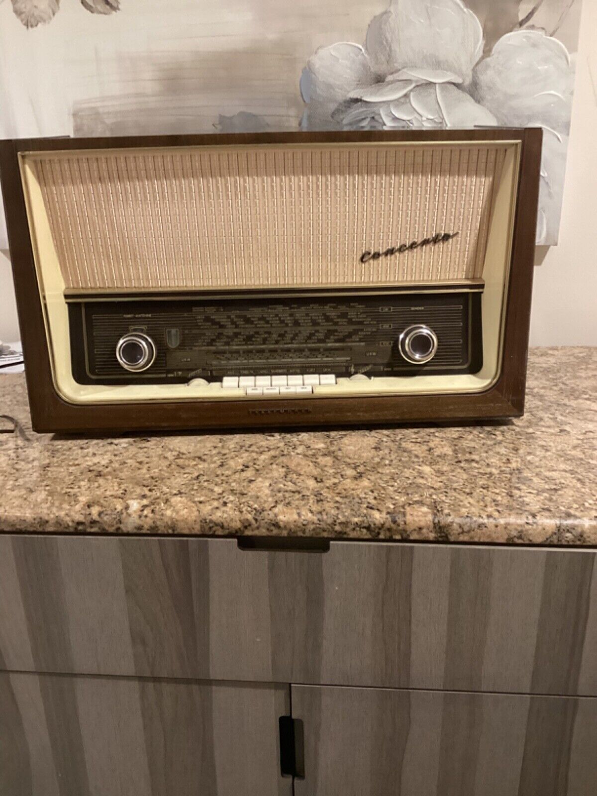 Extremely rare Telefunken Concerto Stereo/Radio solid condition