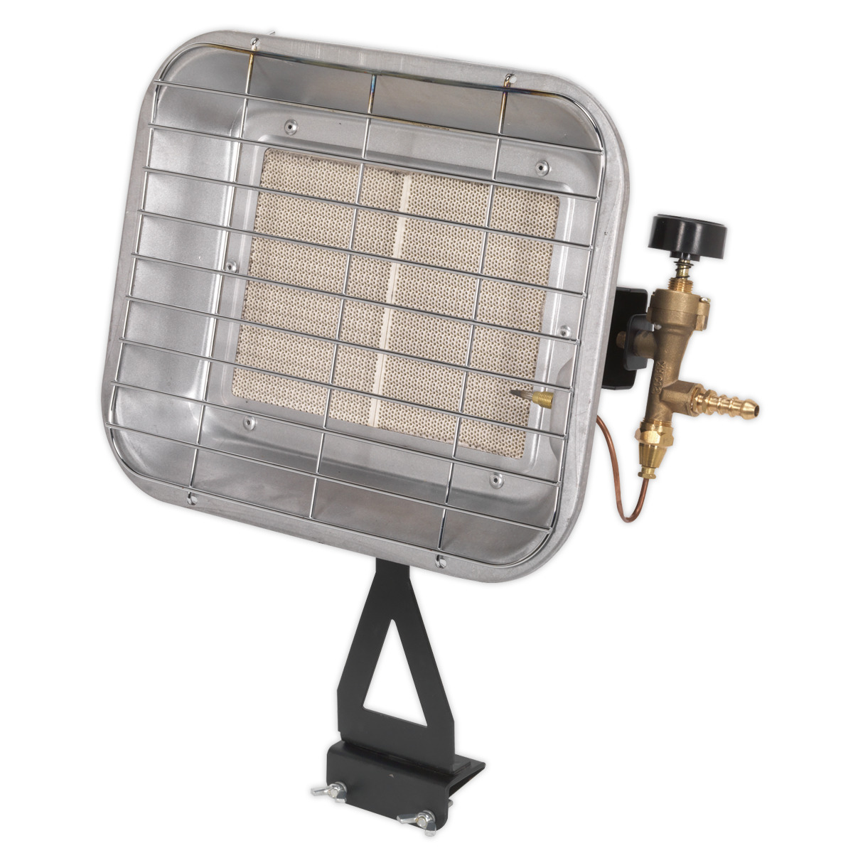 Sealey Space Warmer® Propane Heater 10,250-15,354Btu/hr Bottle Mounting Garag...