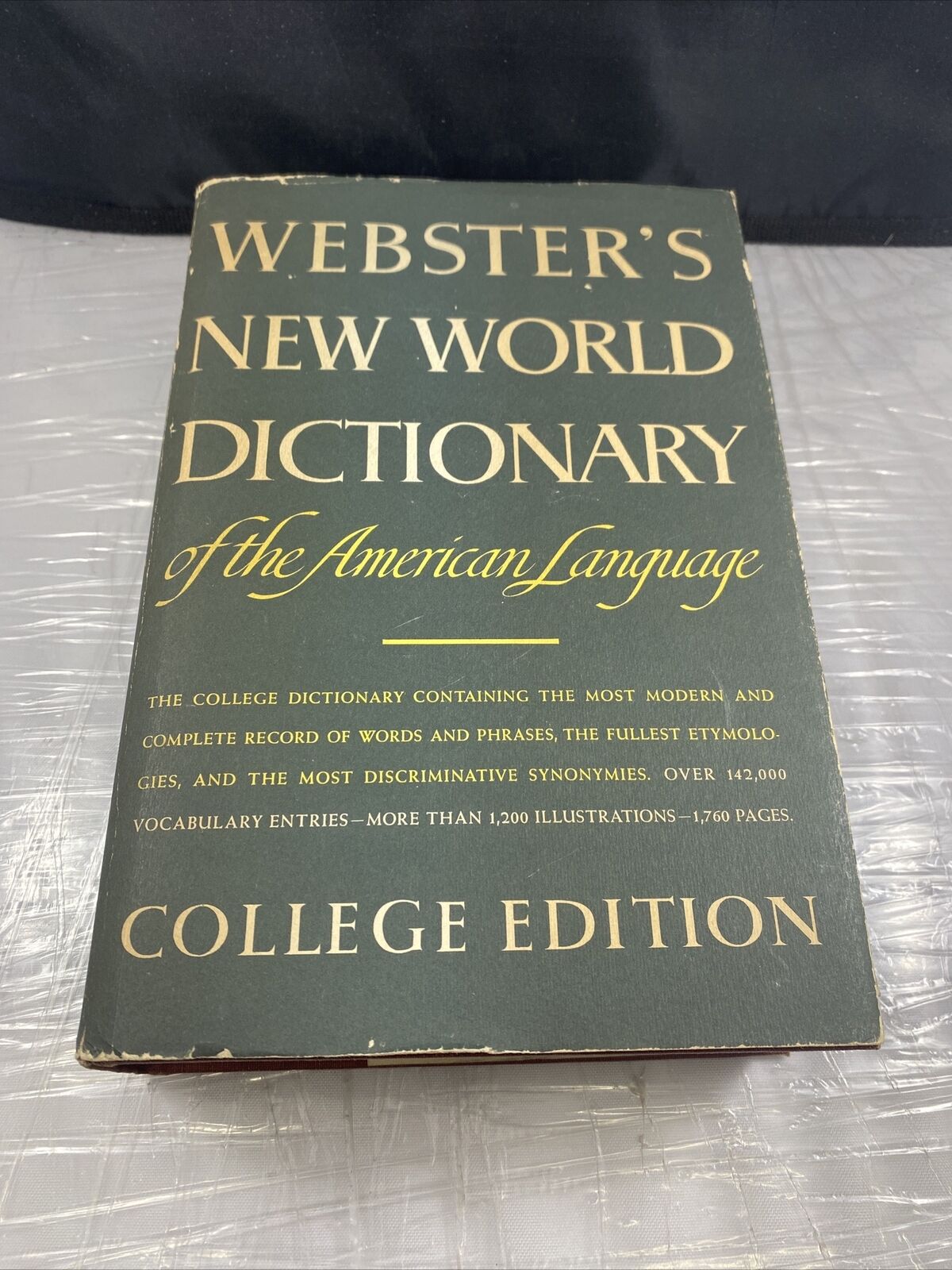 Webster\'s New World Dictionary Of The American Language College Edition 1958 50s