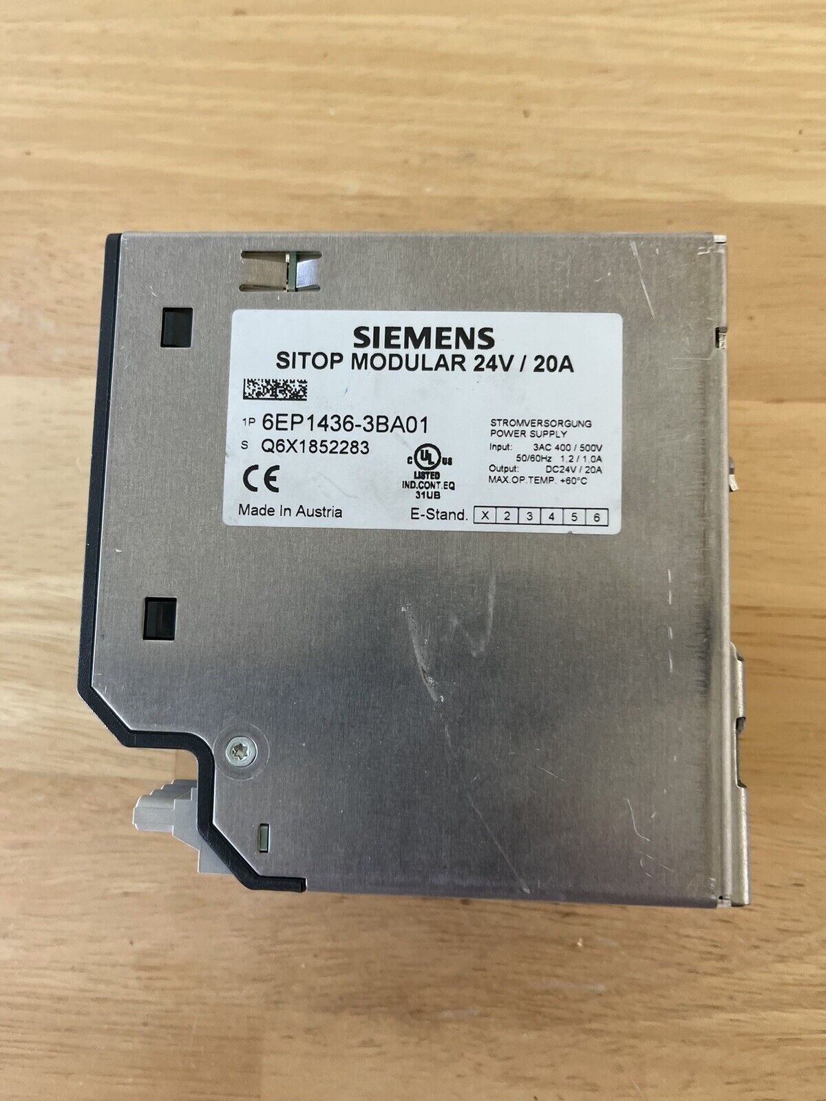 Siemens SITOP  Modular 24 V / 20 A