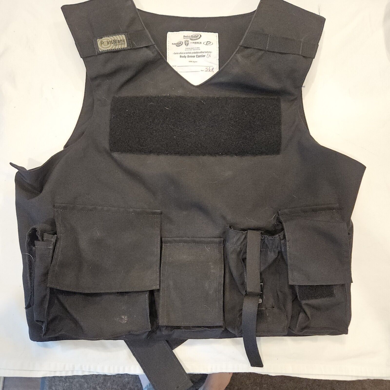 Point Blank Outer Carrier Vest Size 56R