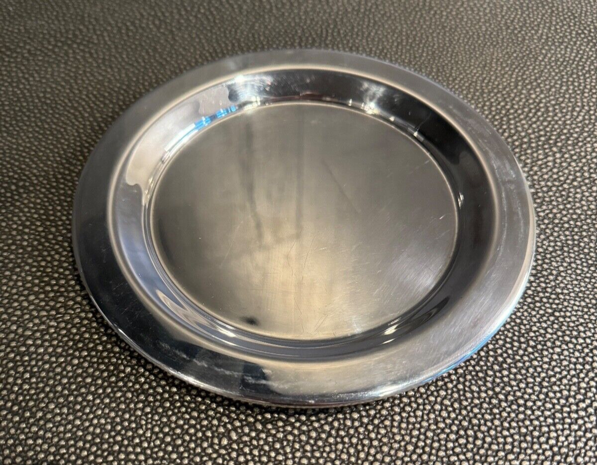 Vintage EPCA Bristol SilverPlate By Poole #48 Round Plate 6\
