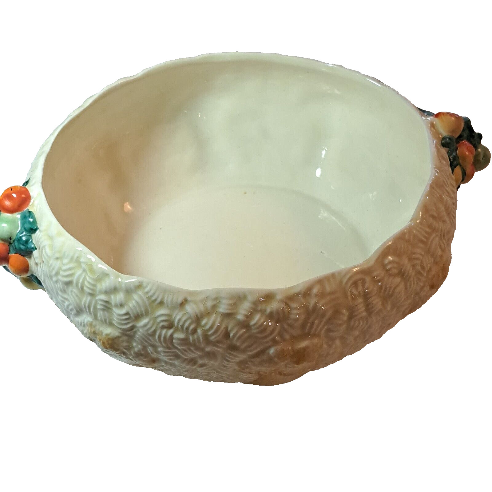 Newport Pottery Clarice Cliff bowl Celtic Harvest Pattern 1940s  12\'\' x3.25\'\'