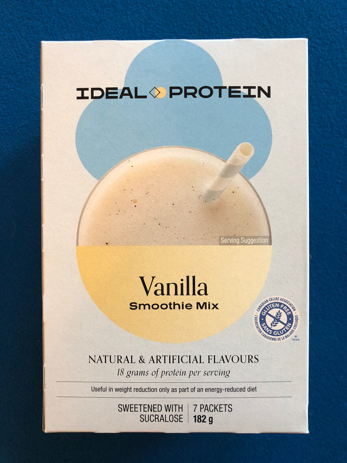 Ideal Protein Vanilla Smoothie Mix - 7 Packets - EXP 2/28/27 - 