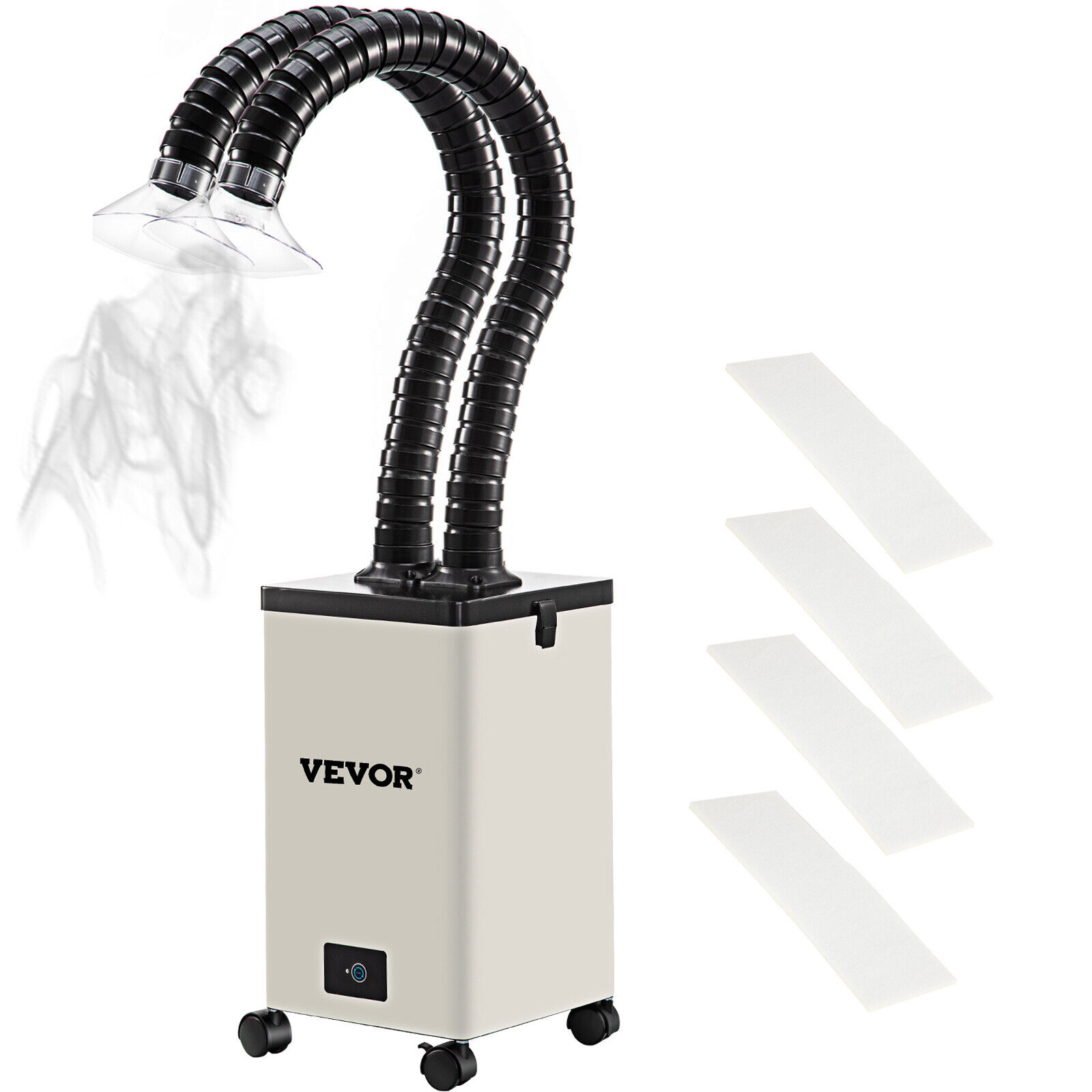 VEVOR 150W Pure Air Fume Extractor 3 Filter Smoke Purifier for Laser Engraver
