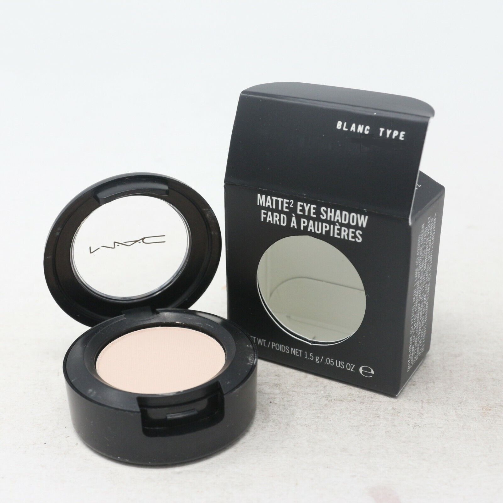 MAC Eye Shadow in Blanc Type - NIB - Rare Guaranteed Authentic