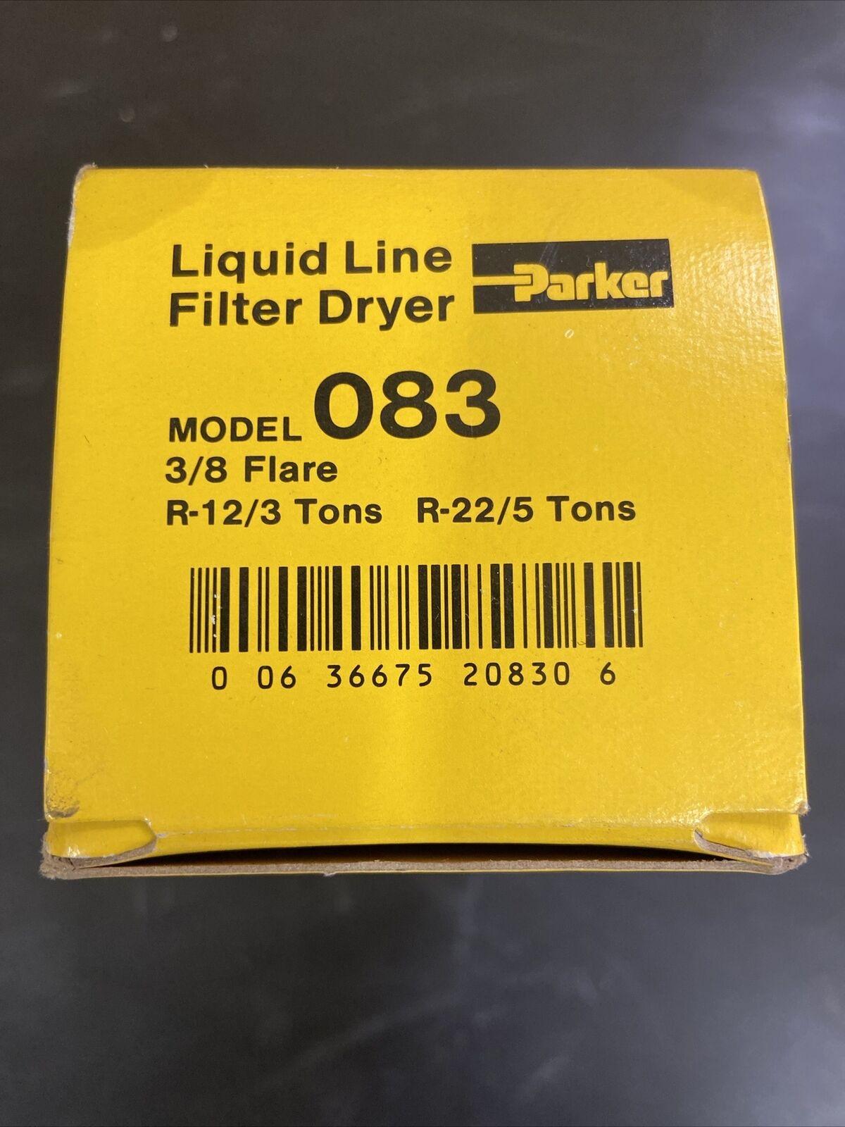 Parker Liquid Line Filter Dryer Model 083, NEW STILL IN BOX