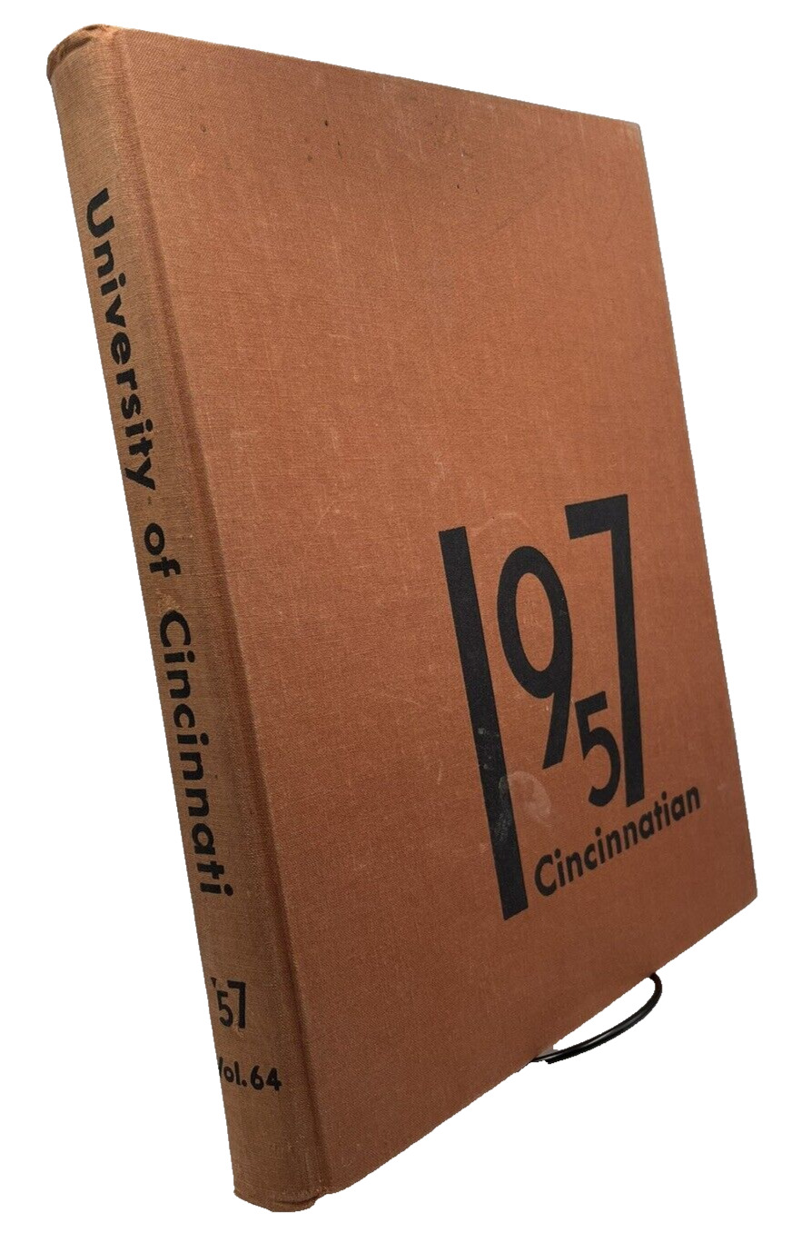 1957 University of Cincinnati Vol. 64 Yearbook 331 Pages Pre-owned