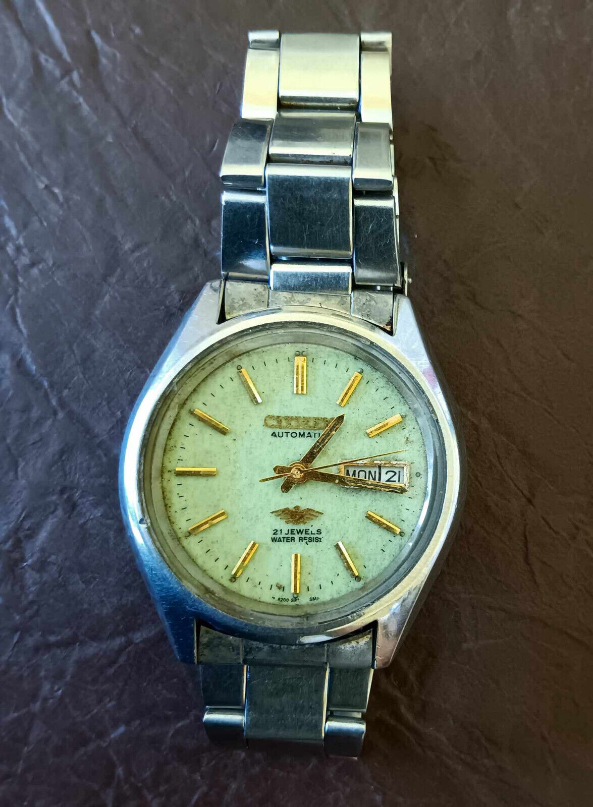 Vintage CITIZEN Automatic GN-4S Automatic Men\'s Watch 4-039181 HST