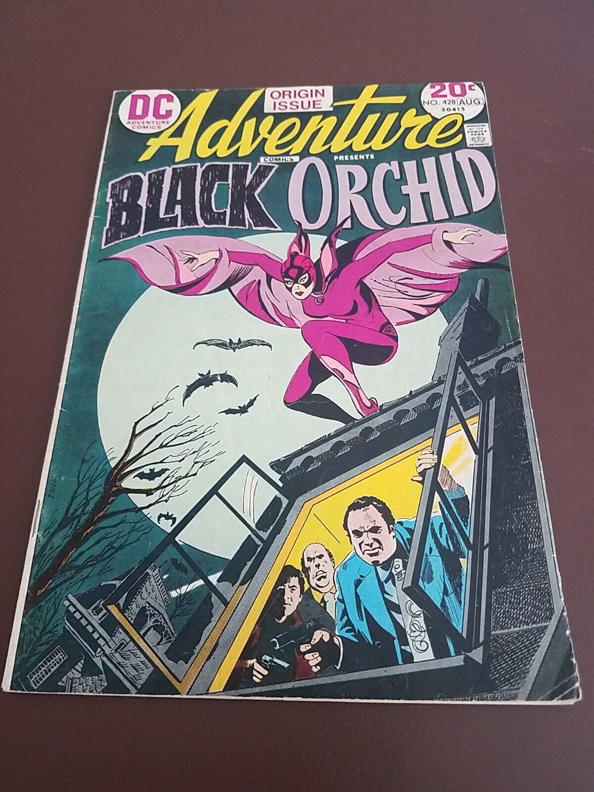 Key DC 1973 ADVENTURE COMICS No. 428 Black Orchid Origin & 1st Appearance 3.5