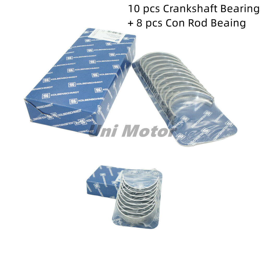 OEM KS Crankshaft Bearing & Con Rod Bearing Set for VW Jetta GTi AUDI A4 1.8 2.0