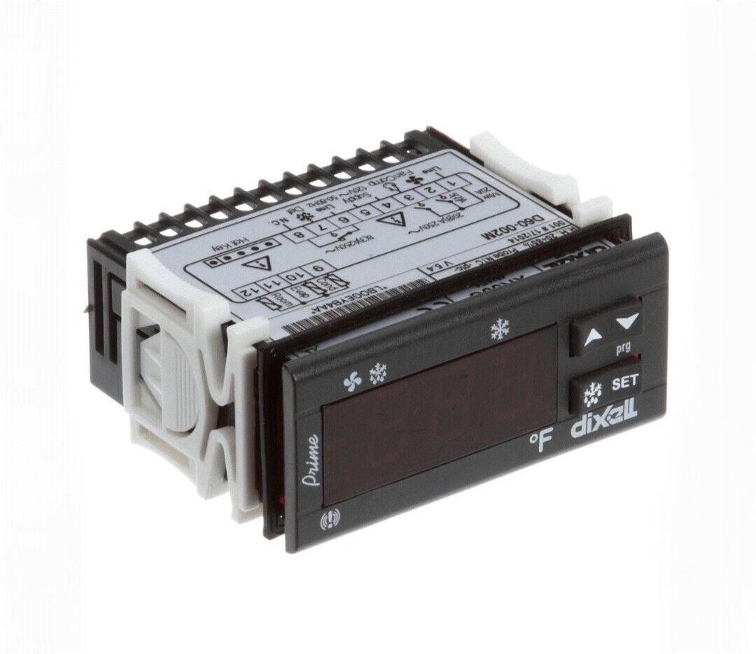 DIXELL. P/N: XR60C-4N1F0. DIGITAL CONTROLLER. 120VAC. RED LED. MEDIUM & LOW TEMP