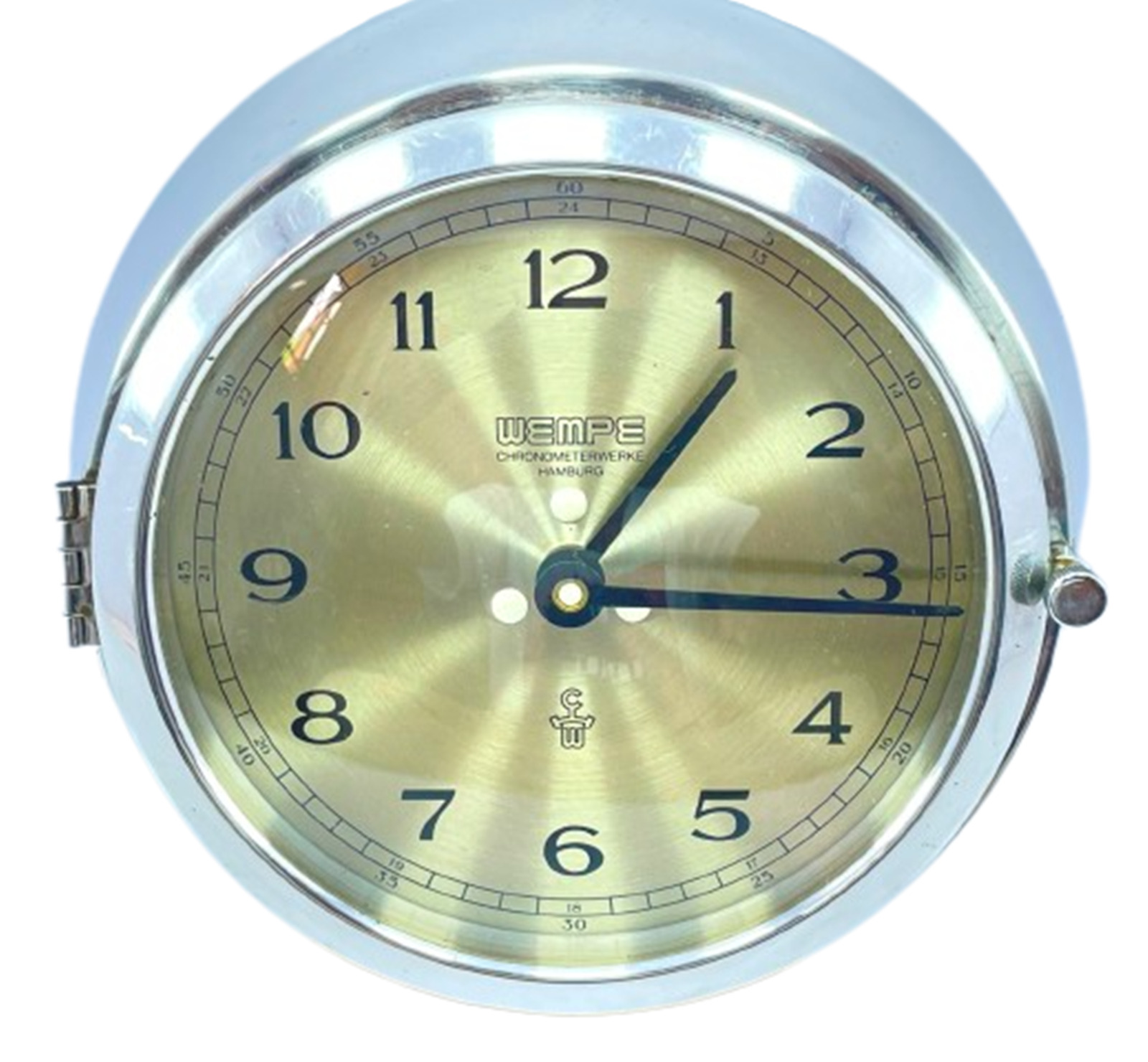 Wempe 20404 Chronometerwerke Master Clock Digital Electric Marine Ship 12V / 24V