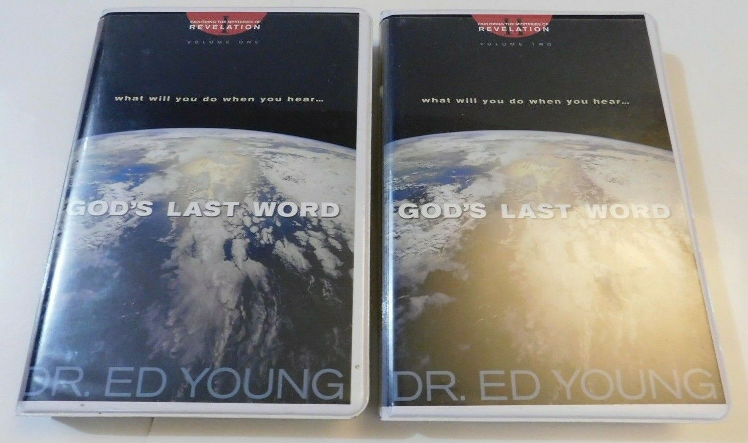 God\'s Last Word Volume One & Two by Dr. Ed Young Exploring Revelation Tape Sets
