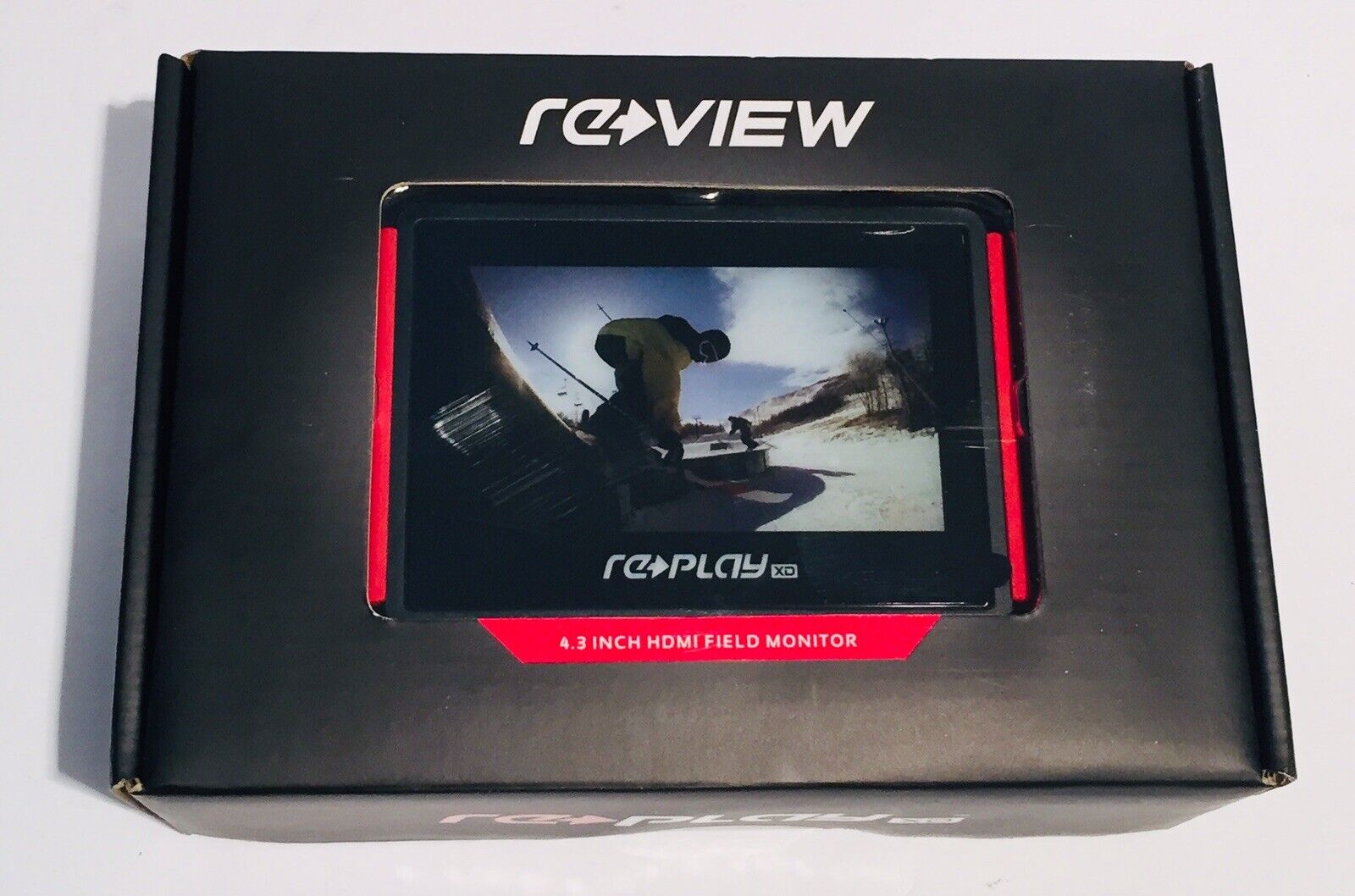 REPLAY XD REVIEW HD Monitor LCD TFT HDMI Input Built In Battery 10-RPXD-LCD-4.3”