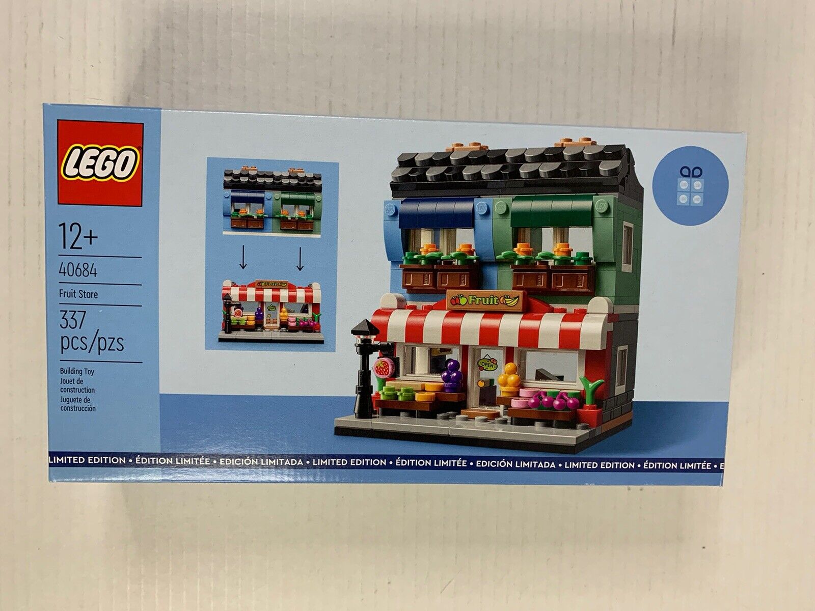 Lego 40684 Fruit Store Limited Edition - New Factory Sealed - Ready to ship