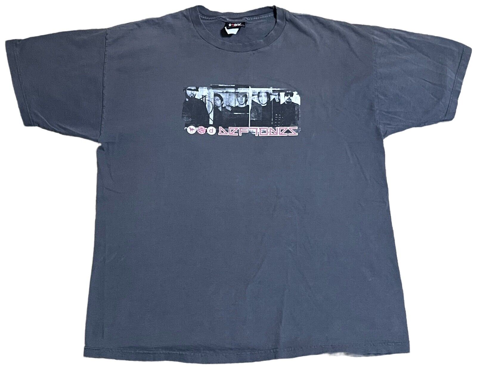 RARE GRAIL Vintage 90s Giant Deftones Band Tees Shirt Music Grunge Size XL