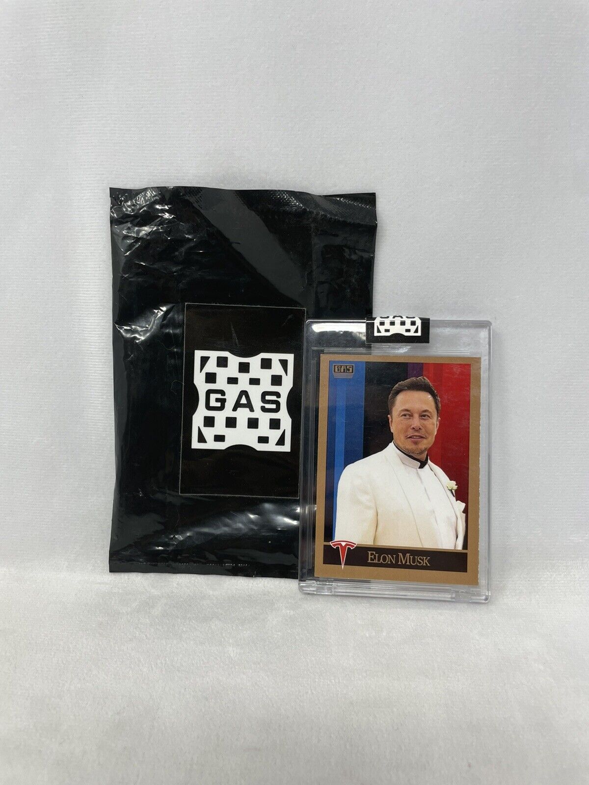 2021 G.A.S. Trading Card Elon Musk NTWRK Exclusive Rare With Original Packaging