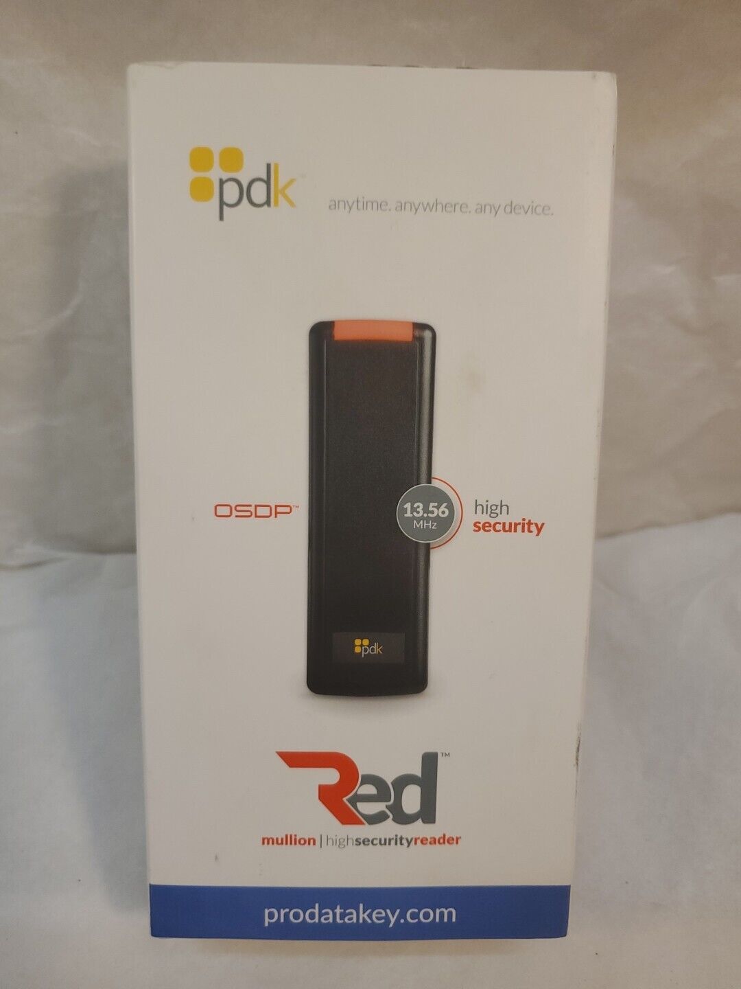 PDK Prodatakey RGBP Red Bluetooth Mobile Credential Proximity Reader 125KHz