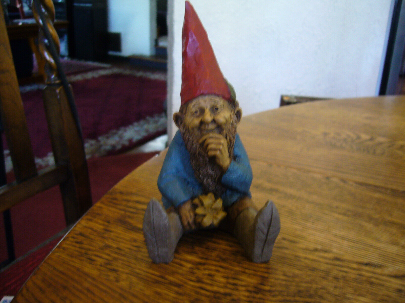 Tom Clark Gnome MUGMON Signed By Tom Clark Cairn Studio Dated 1984 COA and Story