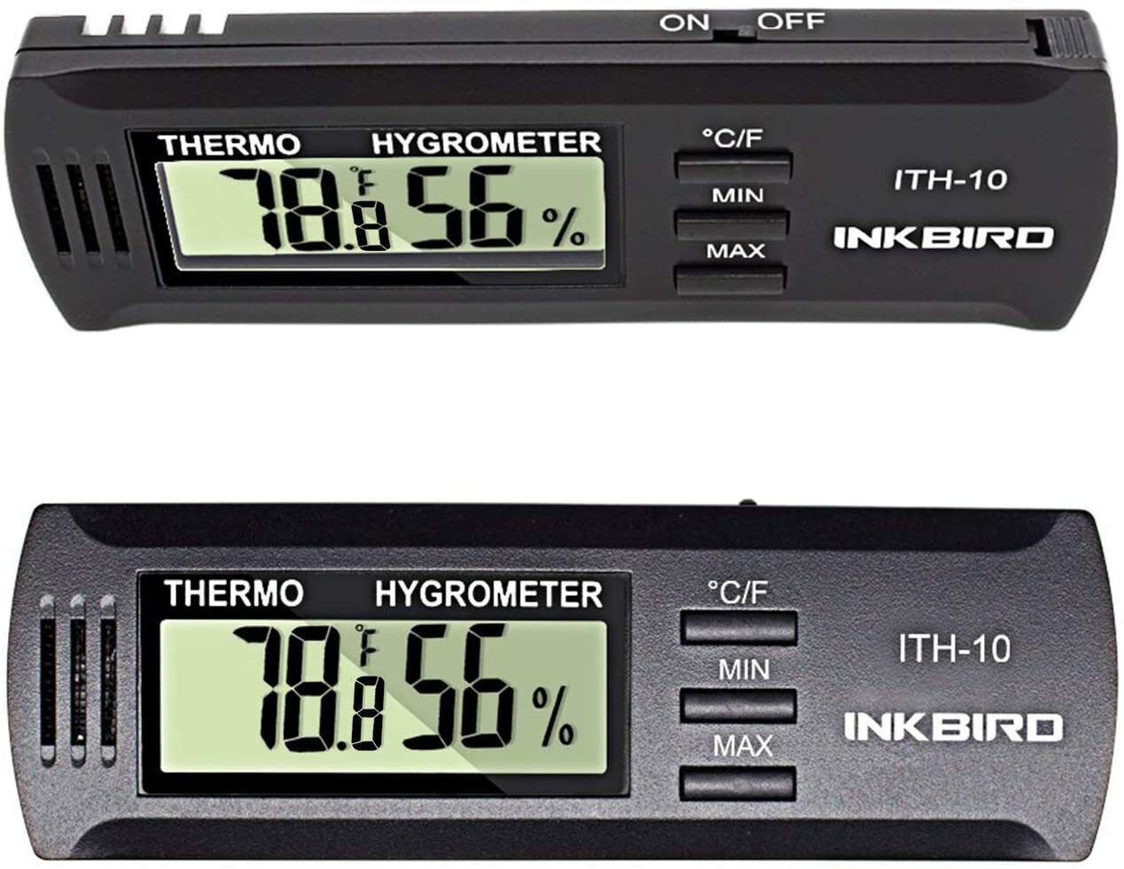 Inkbird Digital Hygrometer Thermometer Temperature Humidity Reptiles Greenhouse