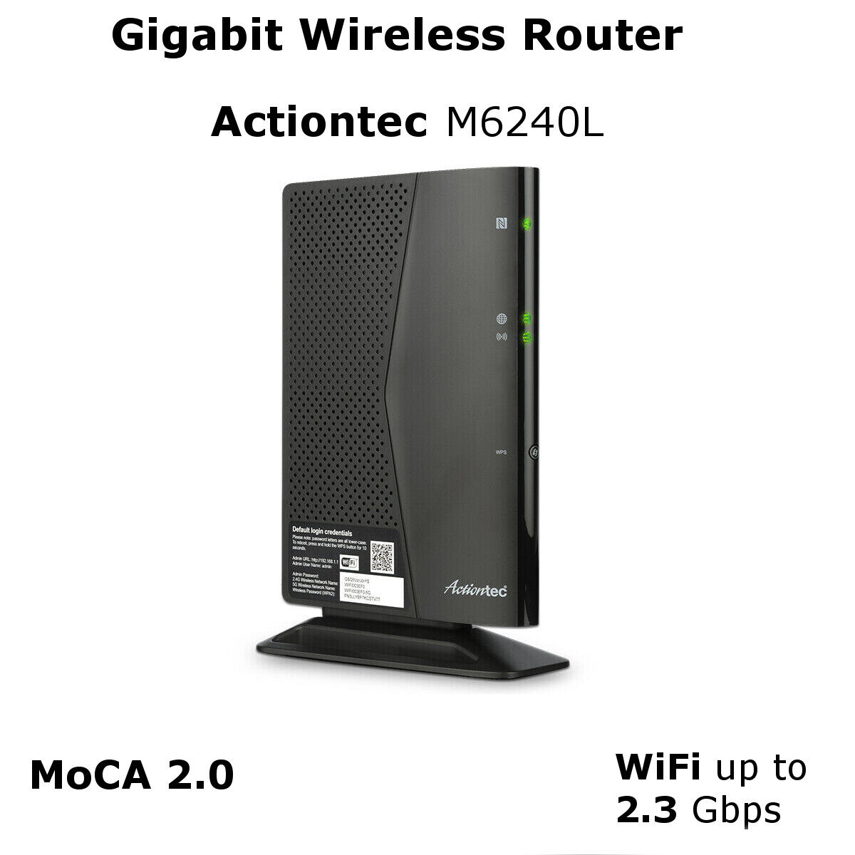 Actiontec Wireless Router Wifi Gigabit Ethernet with MoCA 2  Comcast Cox Other