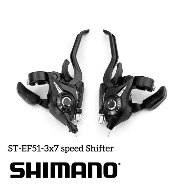 Shimano ST-EF51 ST-EF500 ST-EF65 3x7/8/9 Speed Shifters / Brake Levers Combo Kit